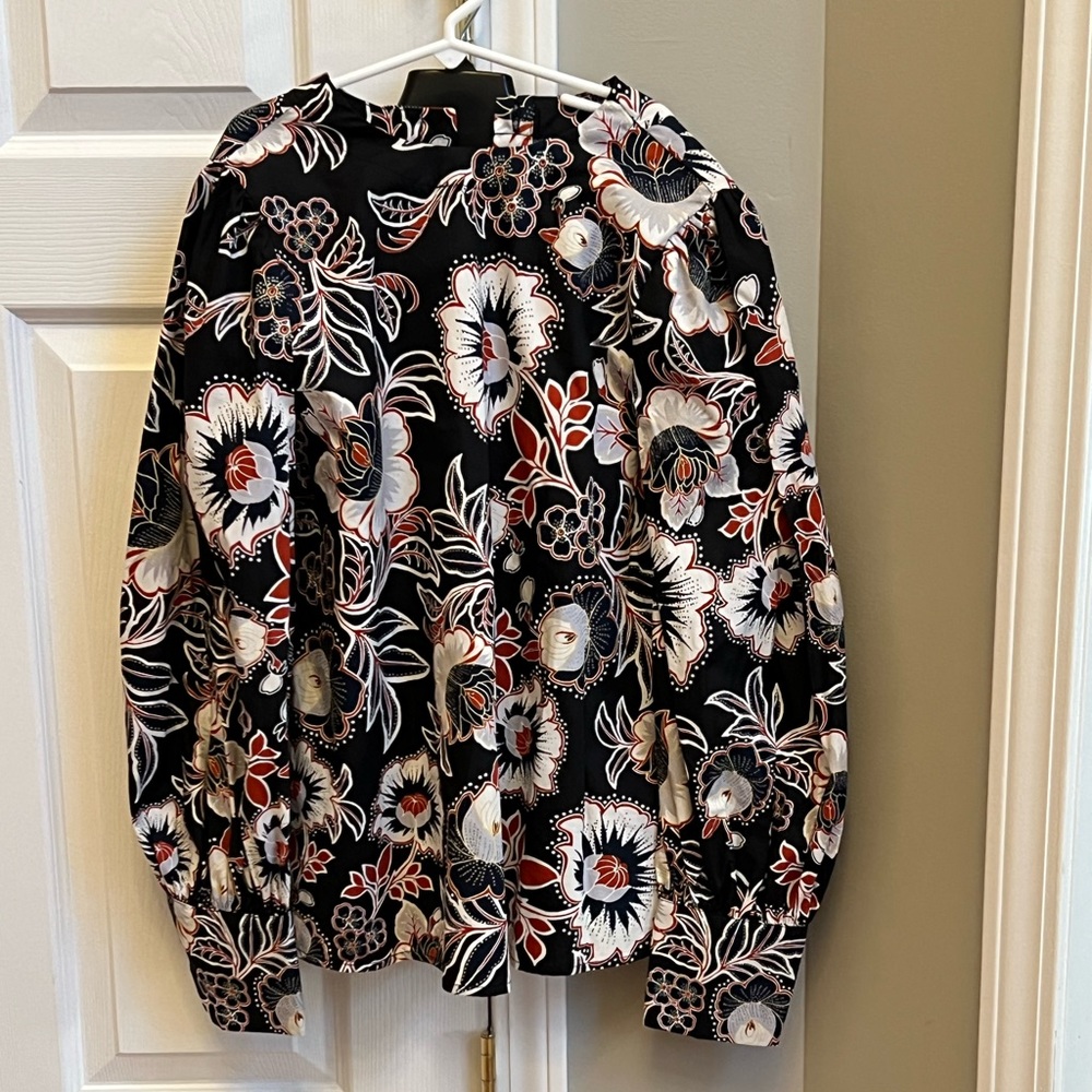 Who What Wear Blouse Button Down Back XS